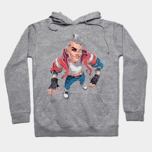 Retro Urban Mohawk Hoodie